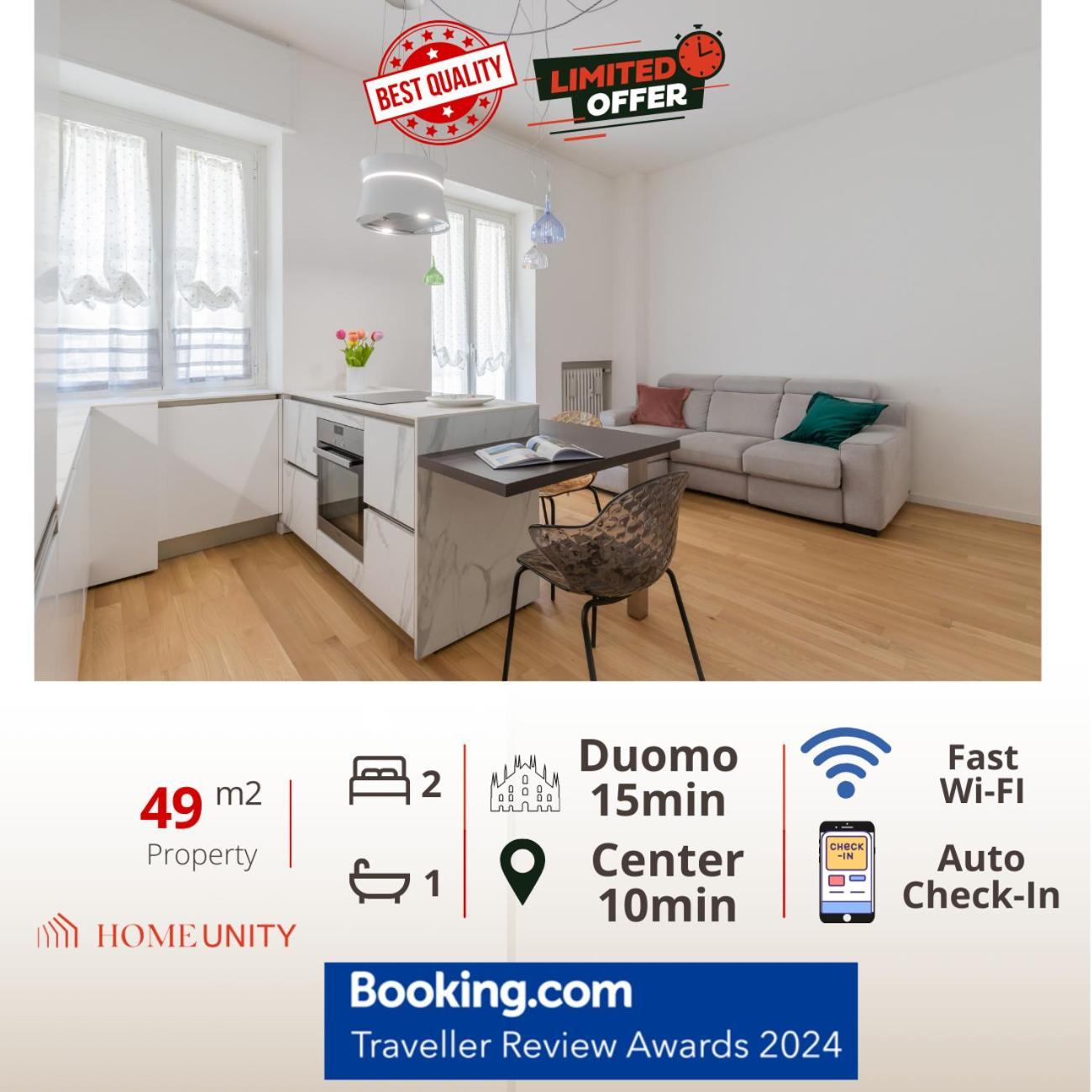 Design Premium Apartment In Center Milan - Homeunity Dış mekan fotoğraf